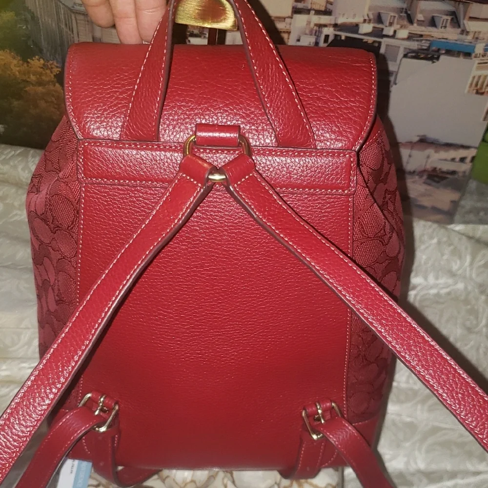 Coach Dempsey Monogram Backpack